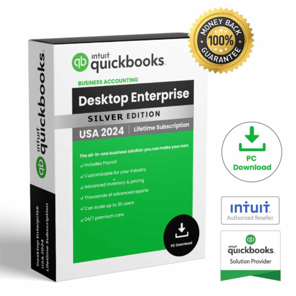 Quickbooks Desktop Enterprise silver 2024 | Us Version |