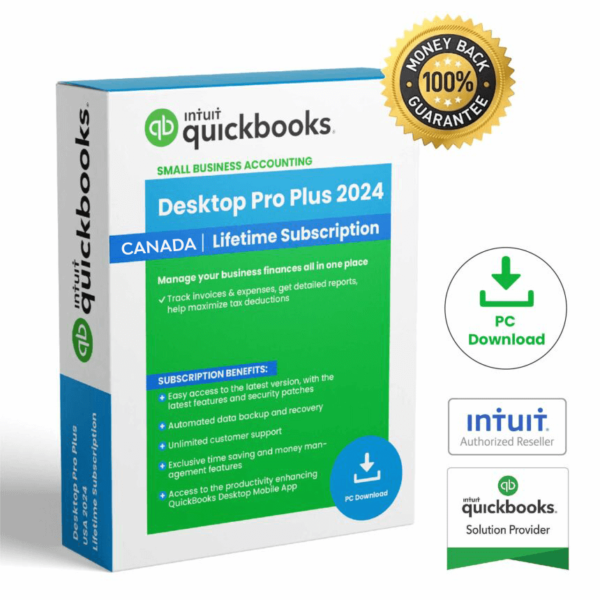 Quickbooks Desktop Pro Plus 2024 | Canadian Version |