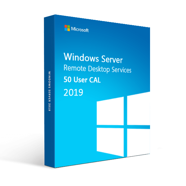Windows Server 2019 RDS 50 User CAL Digital License